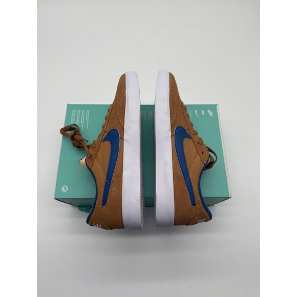 New Nike SB Heritage Vulc Shoes Mens Size 9.5 Brown Blue Skate CD5010 200 main image 6